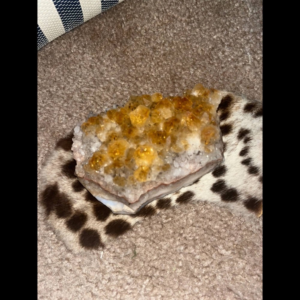 Beautiful Citrine Cluster Crystals